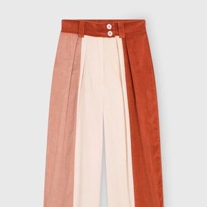 Maria de la Orden Tricolor Pink Corduroy